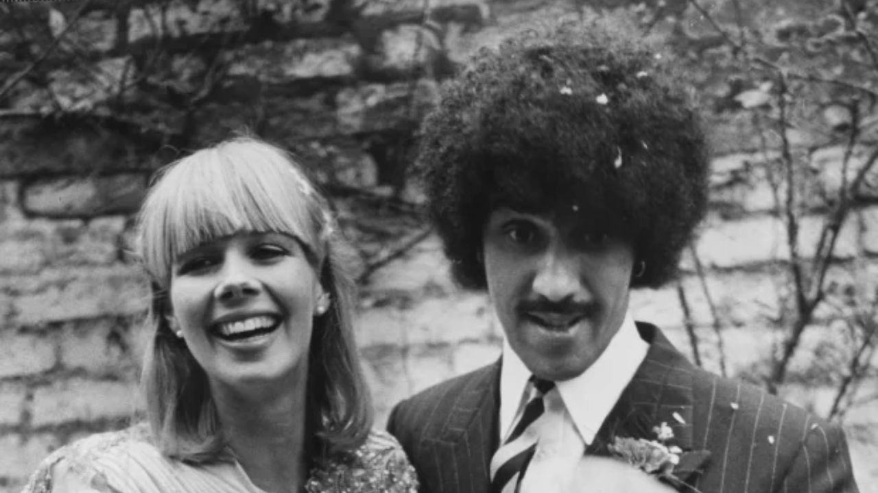 Phil Lynott and his ex-wife Caroline Crowther tied the knot in 1980