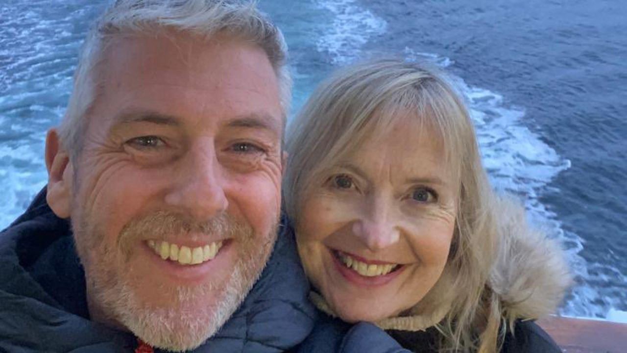 Carol Kirkwood and her fiancé Steve recently traveled to Norway.