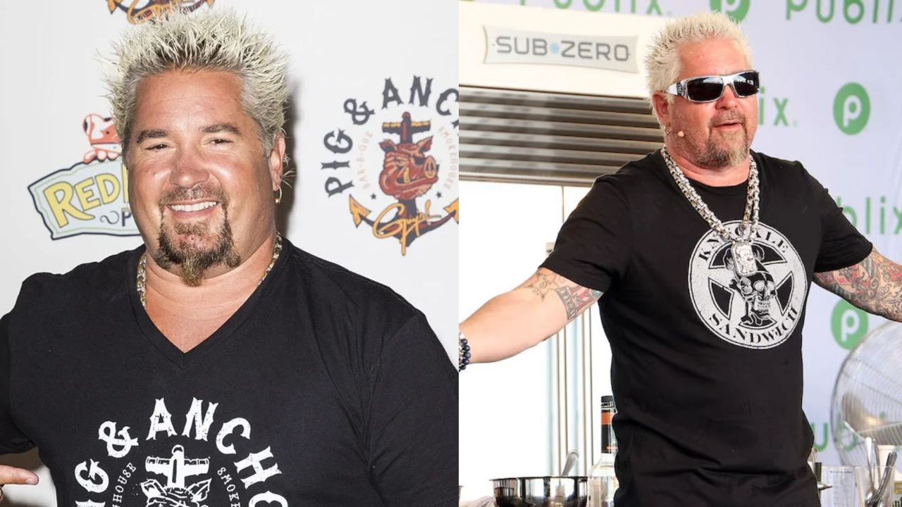 Guy Fieri before and after weight loss. spritelybud.com