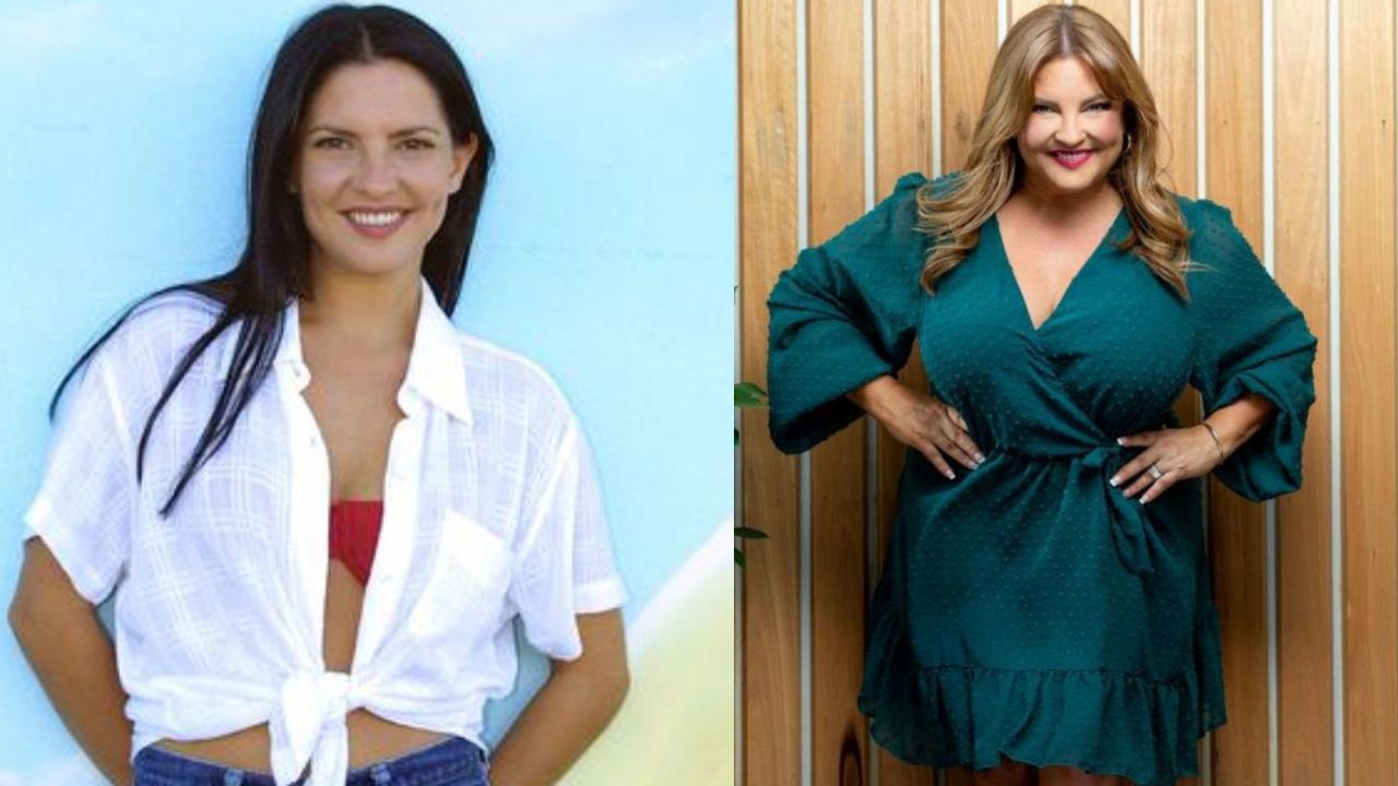 The Terese Willis actress, Rebekah Elmaloglou, before and after weight gain. spritelybud.com